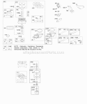 Carburetor Fuel Supply Diagram and Parts List for 445677-5262-B1  Briggs and Stratton Engine